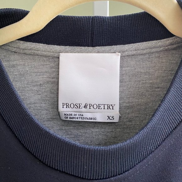 Prose & Poetry Rory Ruffled Sleeve Sweatshirt - Picture 5 of 6